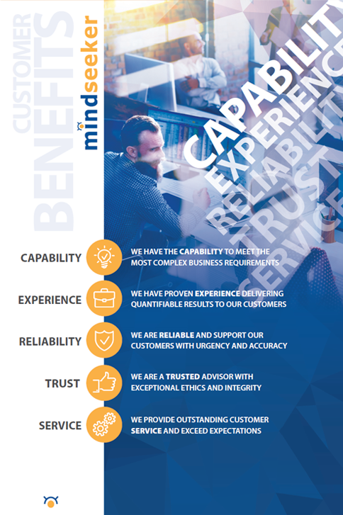 signs, displays for staffing firm
