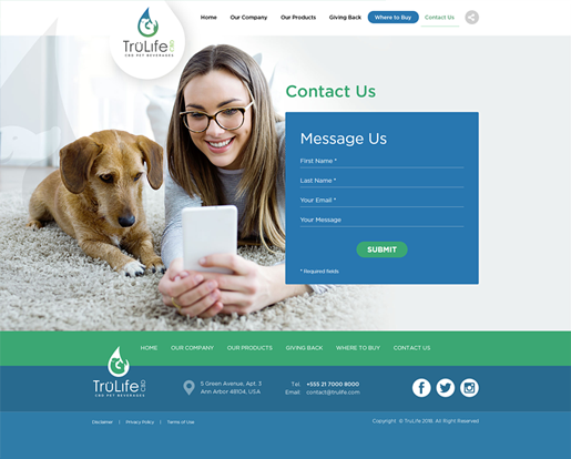 CBD website design