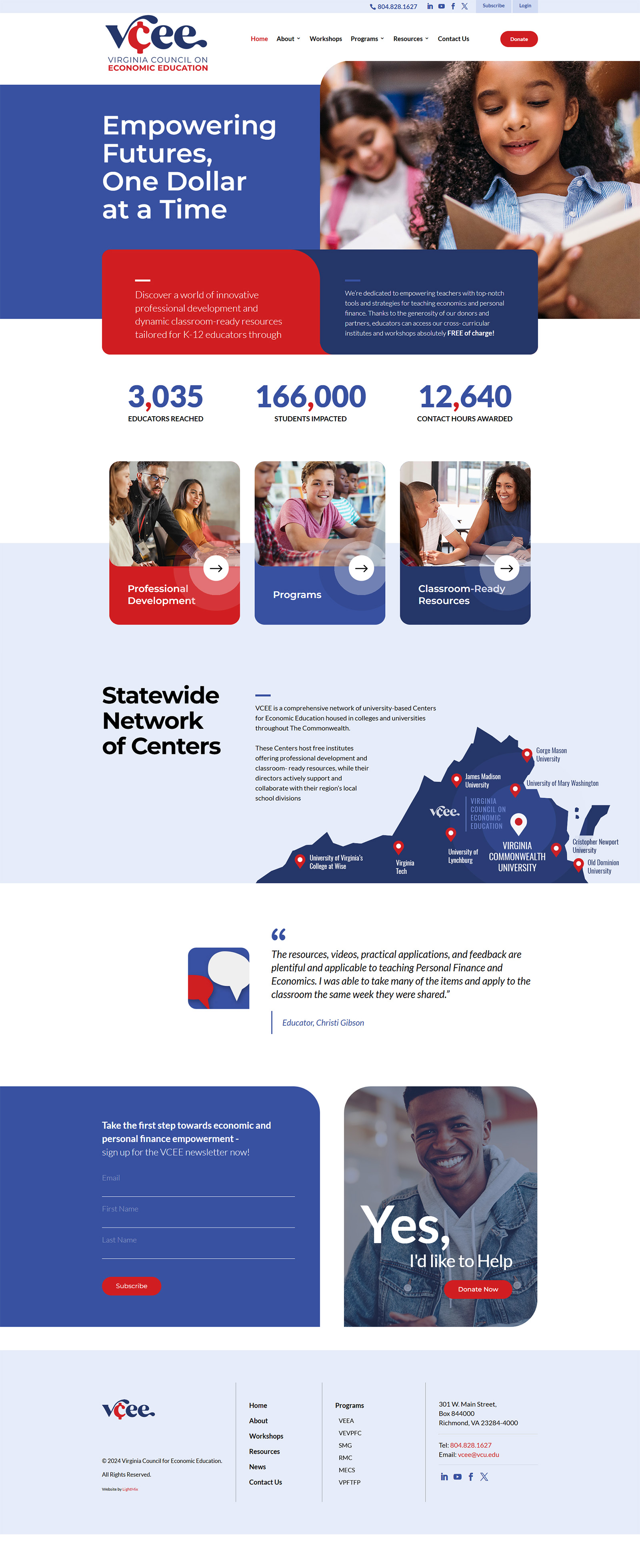 Virginia nonprofit web design